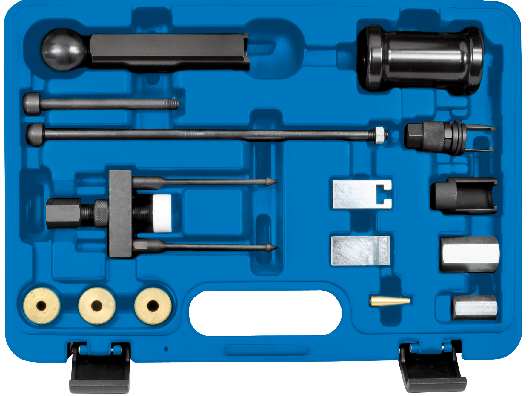 MSW Werkzeugset Injektoren-Abzieher Einspritzdüsen-Abzieher Werkzeug  18-teilig VAG