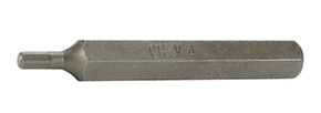 Schraubendrehbit, 3/8", Innensechskant, 4 mm, lang