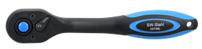 Ratchet wrench, 1/4", ergonomic, plastic