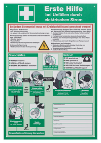Aushang „Erste Hilfe“