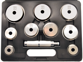 Bearing and sealing ring mounting set