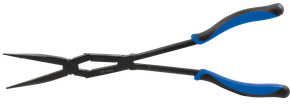 Scissor-type jointed pliers, 350 mm, straight