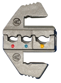 Pressbacken für isolierte Kabelstecker, 0,5-6,0 mm²