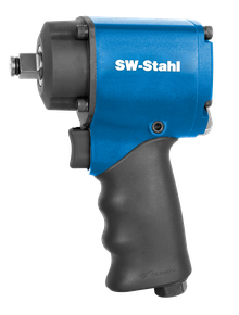 Pneumatic stubby impact wrench, 1/2", 1,300 Nm