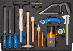 Tool assortment, Car body tools, 20-pieces