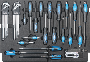Tool assortment, Screwdrivers, 38-pieces