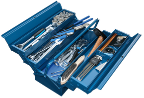 Tool assortment, with box, 91-piece
